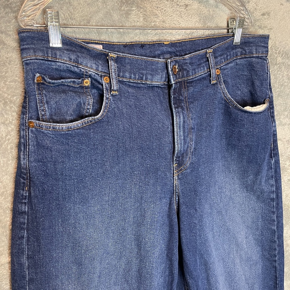 Gap Women High Rise Stride Wide Leg Denim Jean 16 Basics Minimalist Casual Norm - Picture 3 of 10